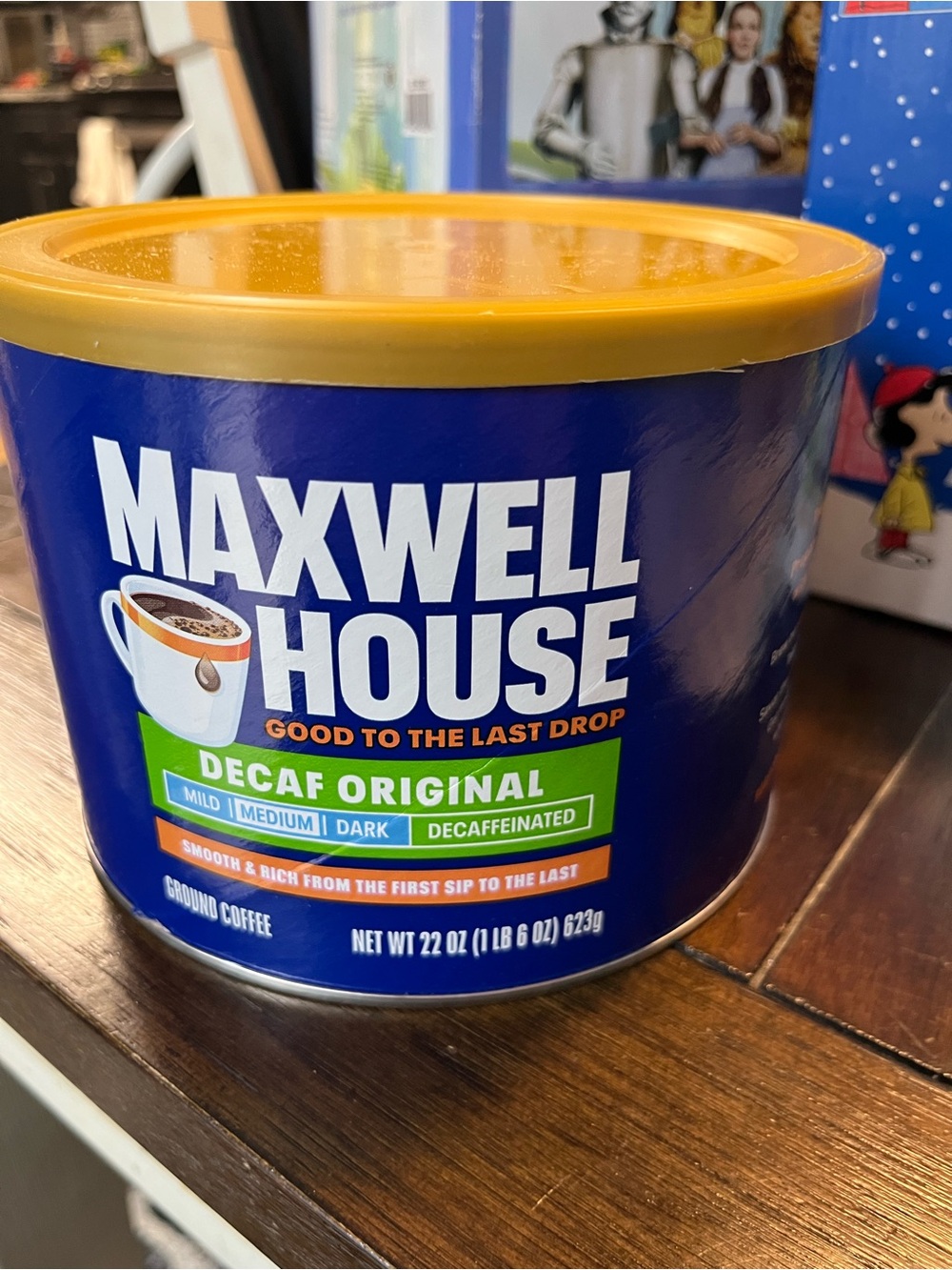 Maxwell House Decaf Original Ground Coffee - Blue Tin